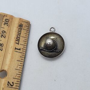 Sterling Silver Sombrero Hat Charm